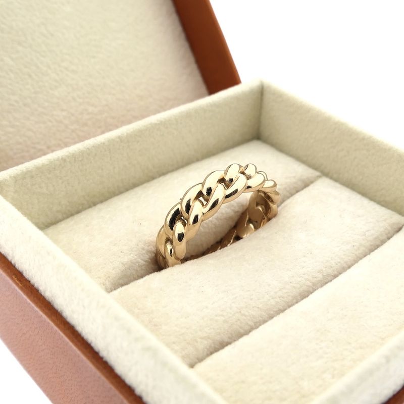 Image 7 of Gold 'Classico' ring | Bron Jewelry