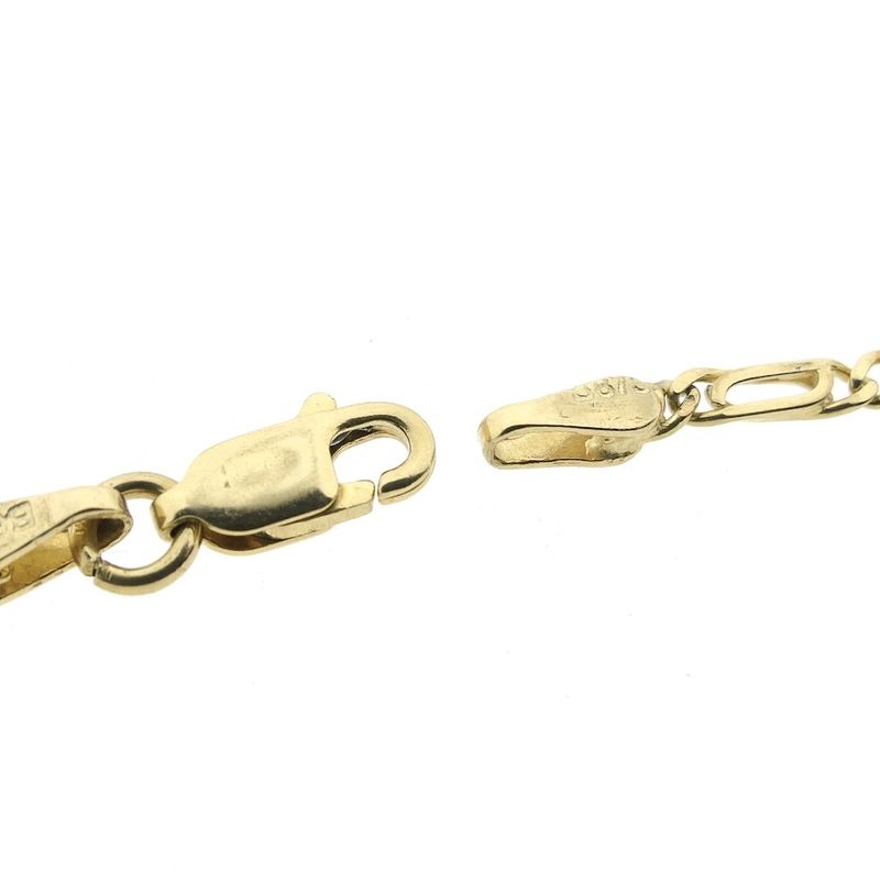 Image 3 of Gold navy link chain; 43.5 cm