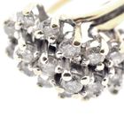 Image 4 of 10 carat exclusive cocktail ring with diamonds approx. 0.76 ct.