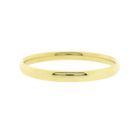 Image 1 of Gold smooth slave bracelet | Ø 61.5 mm