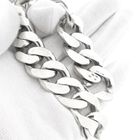 Image 8 of Solid Silver Gourmet Chain Bracelet