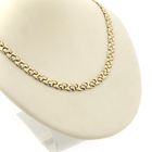 Image 3 of Two-tone gold fantasy link necklace