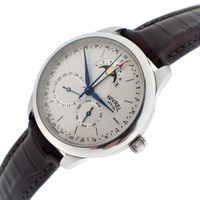 Nivrel Horaire L'Economiste; Automatic watch with moon phase and triple calendar