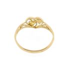 Image 4 of 21 carat gold ring with hearts