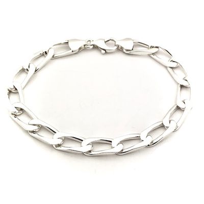 Image 1 of Silver link bracelet | 21 cm