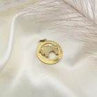 Image 8 of 8 carat zodiac sign pendant; Taurus