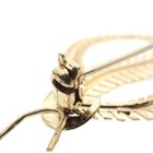 Image 6 of Vintage gold brooch; Insect