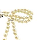 Image 14 of Pearl bracelet with white gold clasp and 0.18 ct. diamond | 20.5 cm