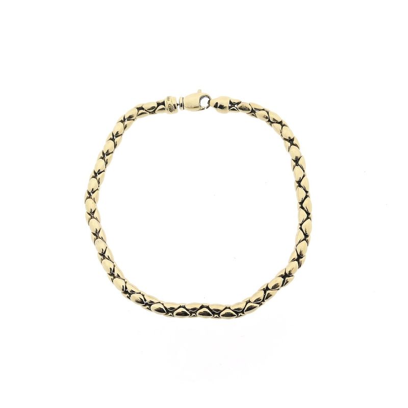 Image 3 of Gold Cardano link bracelet | 21.5 cm