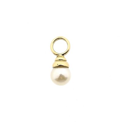 Afbeelding 1 van Gouden hanger met cultivéparel