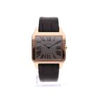 Afbeelding 1 van Cartier Santos Dumont 2650 W2006951; 18ct. Rosé Gouden Horloge