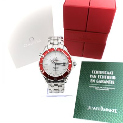 Afbeelding 2 van Omega Seamaster Co-Axial Limited Edition 'Vancouver 2010' 212.30.41.20.04.001; Automatisch Heren Hor