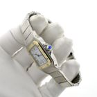 Image 5 of Cartier Santos Carree 2961; 18k. Gold/steel unisex watch