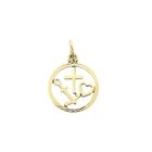 Image 1 of Gold Pendant; Faith, Hope, Love