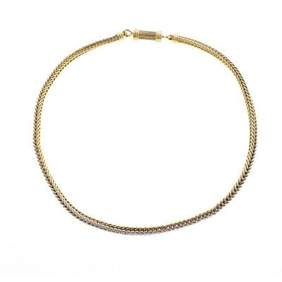 Image 1 of Exclusive gold foxtail link necklace