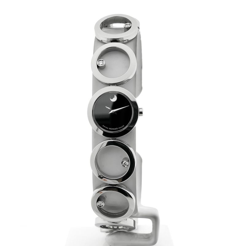 Image 1 of Movado 84 A1 1811 Ono Museum; Women's watch with diamonds