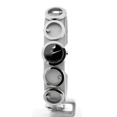 Movado 84 A1 1811 Ono Museum; Women's watch with diamonds Image 1 of Movado 84 A1 1811 Ono Museum; Women's watch with diamonds