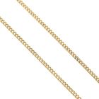 Image 3 of Gold flat gourmet link chain | 60.5