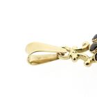 Image 6 of Vintage gold entourage pendant with garnet
