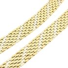 Image 17 of Two-tone gold panther link necklace