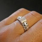 Image 9 of Silver Buddha to Buddha ring | Ben XS