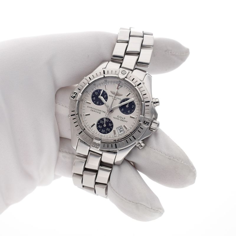 Image 7 of Breitling Colt Chronograph A73350; Chronograph men's watch
