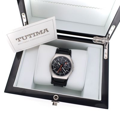 Image 2 of Tutima Military Chronograph 798-01; Automatic Men's Watch