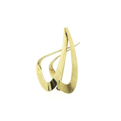 Image 1 of Vintage gold brooch