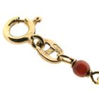 Image 6 of 18 ct. Gold bracelet with red coral | 16.5 cm