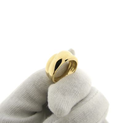 Image 2 of Gold ring with a domed design