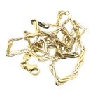 Image 8 of Two-tone gold infinity link chain