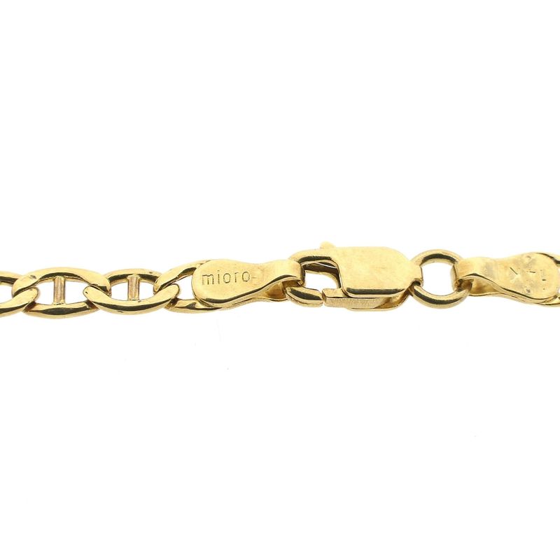 Image 6 of Two-tone gold navy link chain