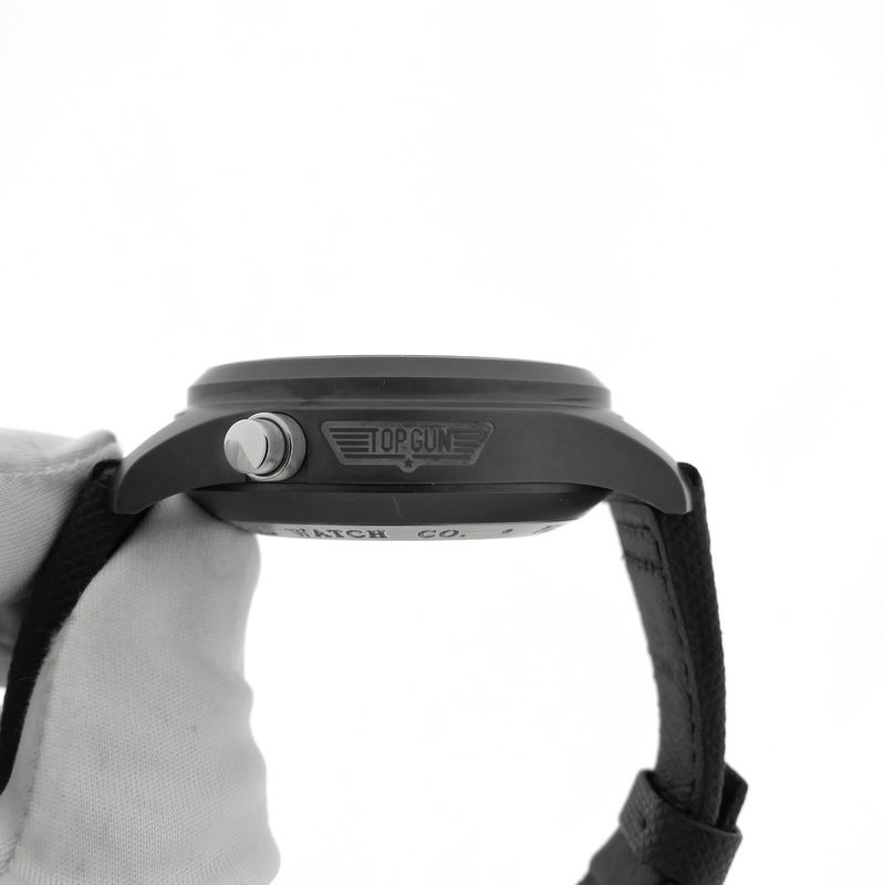 Image 6 of IWC Pilot's Watch Double Chronograph 'Topgun' IW379901; Automatic men's watch