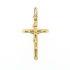 Image 1 of 19.2 ct gold pendant of a cross with corpus | INRI