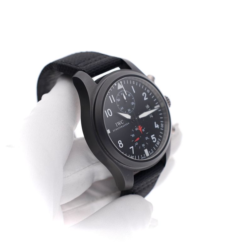Image 4 of IWC Pilot's Watch 'Top-Gun' Chronograph IW388001; Automatic Men's Watch