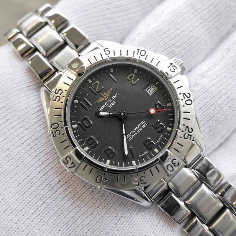 Image 15 of Breitling Colt Automatic A17035; Vintage automatic men's watch
