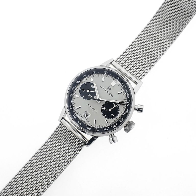 Image 12 of Hamilton Intra-Matic; Chronograph men's watch