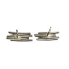Image 7 of Vintage White Gold Stud Earrings