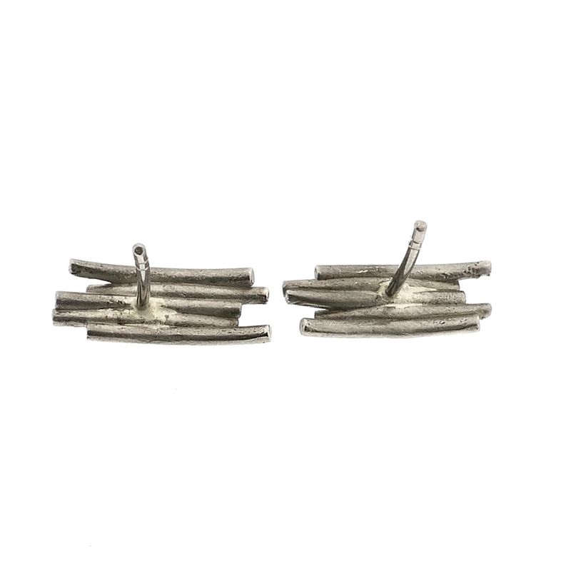 Image 7 of Vintage White Gold Stud Earrings
