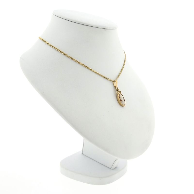 Image 6 of Gold pendant with cameo | Vintage