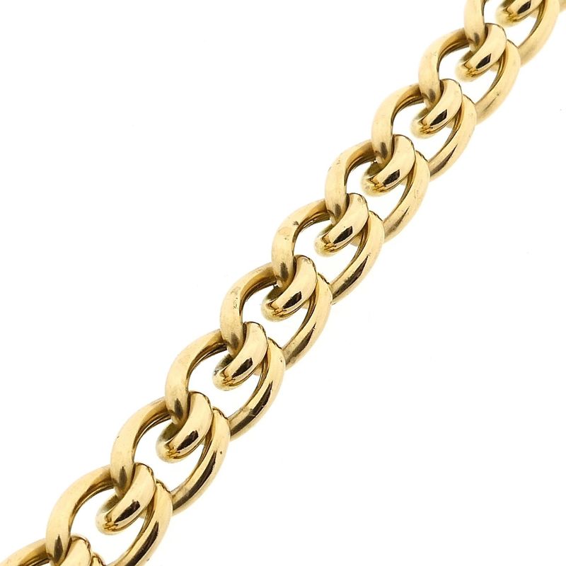 Image 8 of 18 Kt. Vintage Gold Fantasy Link Bracelet | 20.5 cm