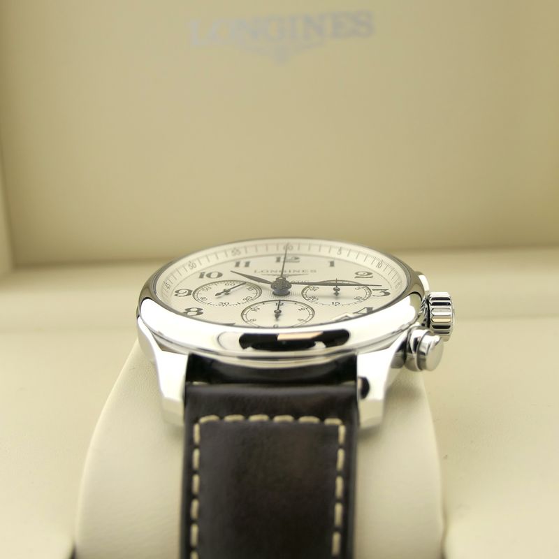 Image 16 of Longines Master Collection L2.693.4; Automatic chronograph men's watch