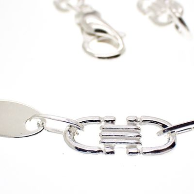 Image 2 of Silver robust fantasy necklace | 64.5 cm