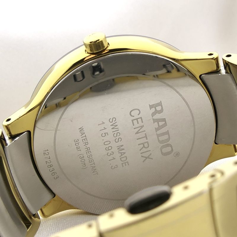 Image 13 of Rado Centrix; Unisex watch in full set