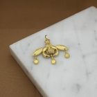 Image 7 of Greek gold bee pendant from the Minoan culture