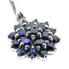 Image 4 of White gold pendant with sapphire