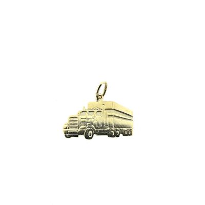Image 1 of Gold pendant of a truck