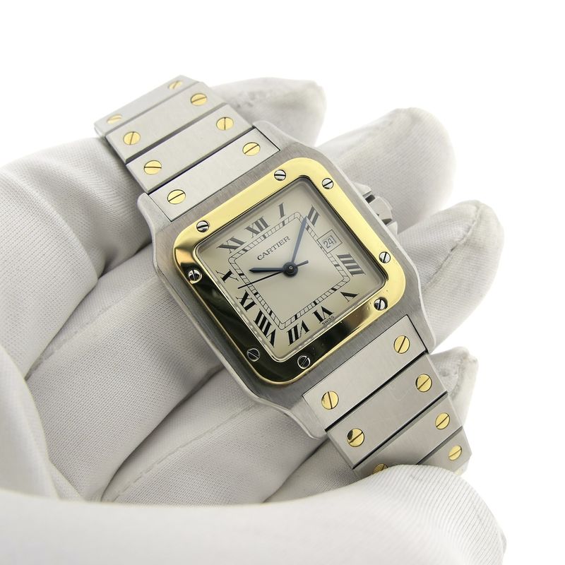 Image 5 of Cartier Santos Galbee 1172961; Automatic unisex watch