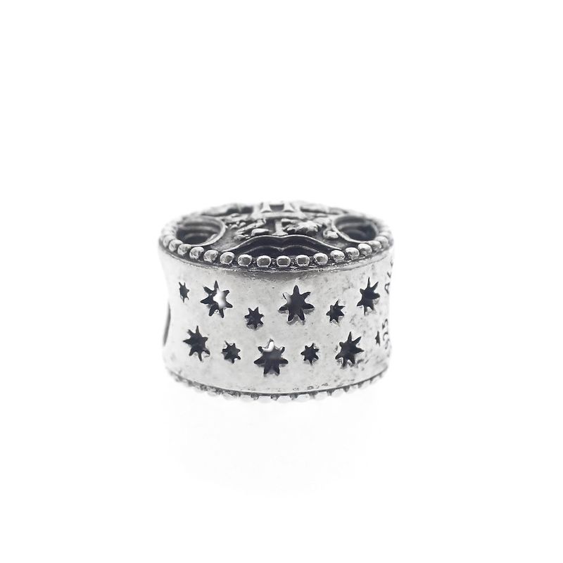 Image 6 of Pandora x Harry Potter charm; Silver; Hogwarts School of Witchcraft and Wizardry