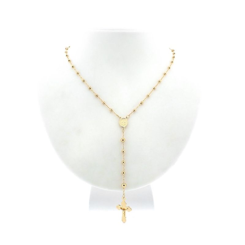 Image 3 of 18 carat gold rosary | 44.5 cm